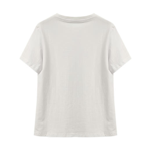 VIVIAN LIU薇薇安刘D2467306夏女装新款圆领短袖针织T恤 商品图3