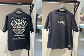 EVISU 男 T恤 2ESHTM5TS1102RXBLKX