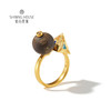 【钜惠价】【沉香黄金】【香遇·摩登系列】钻石世家 足金钻石戒指 古韵1沉香与华贵黄金碰撞组合 汇聚非遗之美【黄金产品不支持无理由退换货】预计3-5天发货 商品缩略图2