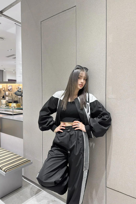 迪奥 25早春黑白撞色休闲裤长裤（TM） 商品图2