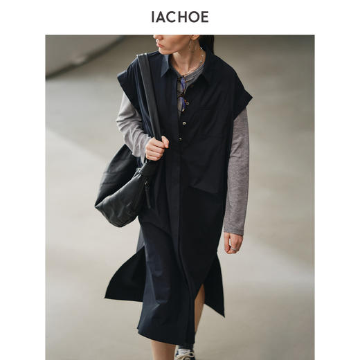 棉仓3621516002-IACHOE衬衫连衣裙 商品图0