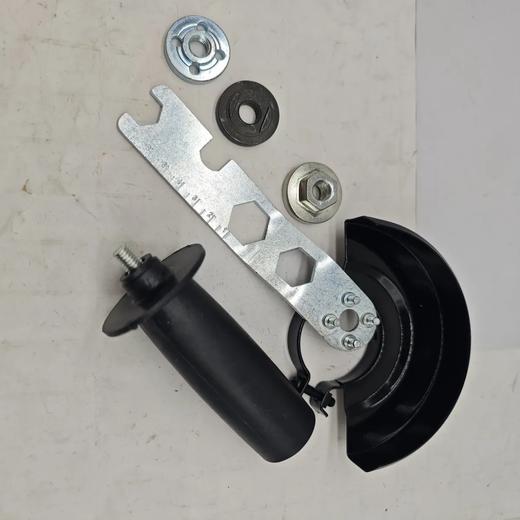 【货号04634】新款通用100型角磨机扳手4爪扳手砂轮罩扳手压板侧手柄6件套 商品图2