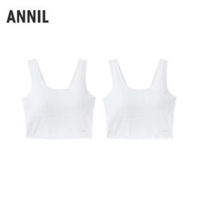 【实体店同款】女童内衣两件装夏季新款安奈儿童装JG527686