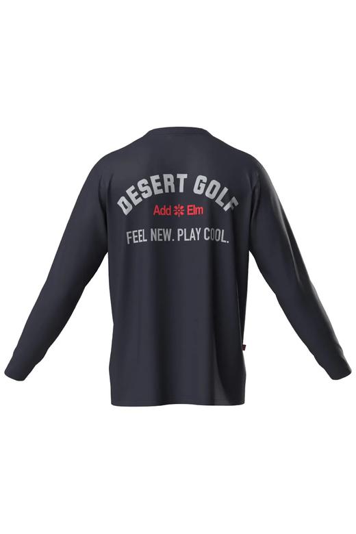 Ping高尔夫男士 弹性圆领字母长袖 运动上 衣 商品图13