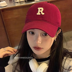 Mr.evil时尚R标棒球帽 7色可选 男女同款 户外遮阳帽