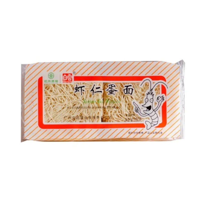白云鲜虾仁蛋面160g/包