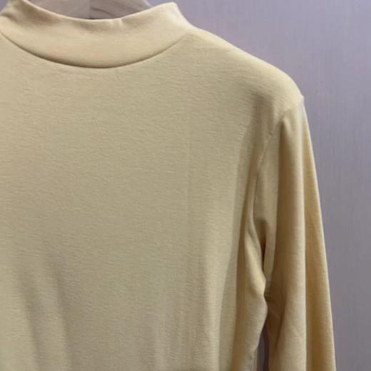 【线上专属】知点蛋白打底衫（DD709-土黄） 商品图1