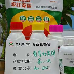 葡萄幼果第二次500斤水方案包