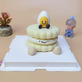 emoji 榴莲芝士慕斯