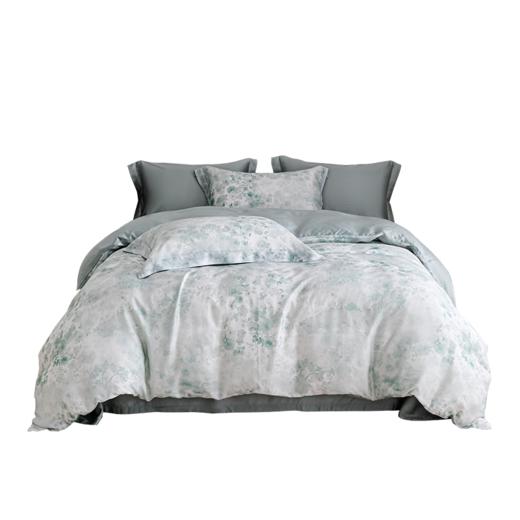 【多样屋专柜】多样屋60支兰天丝四件套莱赛尔被套床单夏季意岚床笠款220*240cm 商品图1