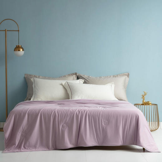 新款A类凉感丝夏被冰淇淋夏凉被可机洗空调被夏季午睡薄被子HLY 商品图8