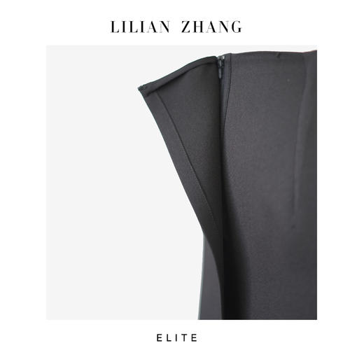 E“定制”——静奢风 ——都市摩登——风尚之选——前后开叉长半裙 2403023 商品图2