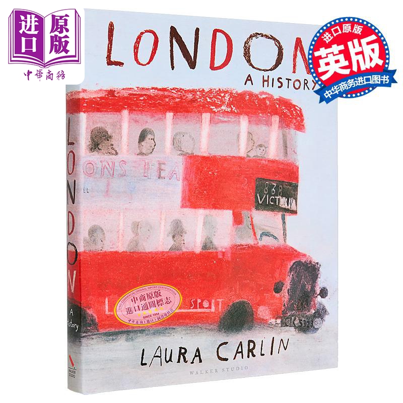 【中商原版】伦敦 插画家劳拉 卡琳 英文原版 Laura Carlins London 伦敦人文 精美插图