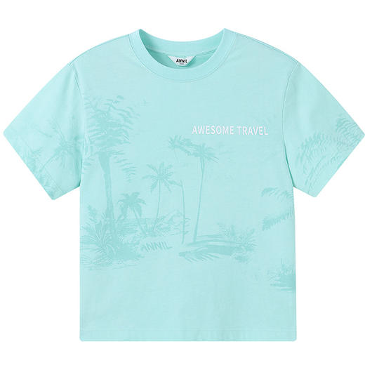 【实体店同款】男童圆领短袖针织衫夏季新款安奈儿童装AB521644 商品图8