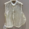 【线上专属】圆摆马甲（24704311-玉色） 商品缩略图0