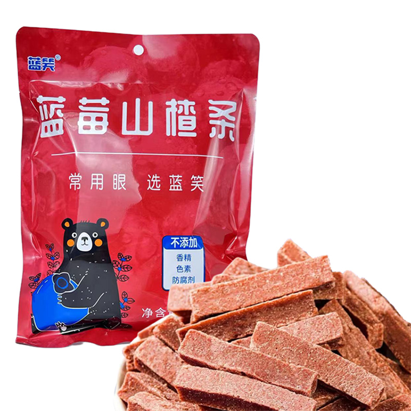 贵州黔东南蓝笑蓝莓山楂条