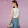 乔万尼真丝无袖小衫桑蚕丝t恤背心简约ET2H232 商品缩略图4