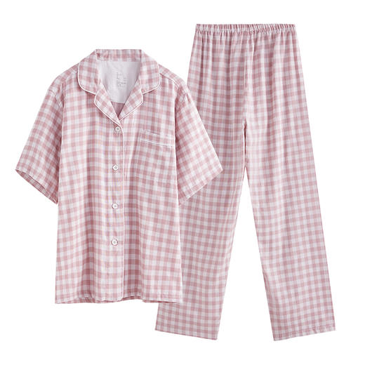 康妮雅女式短袖长裤套装 商品图6