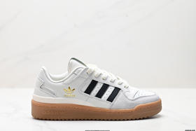 阿迪达斯ADIDAS FORUM LOW CL三叶草经典复古低帮休闲运动板鞋ID0990男女鞋