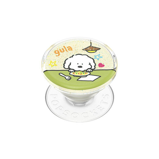 【上菜了! À Table!】小狗当家 PopSockets x gula 联名系列 POPGRIP泡泡骚手机粘贴式气囊支架 Tidepool流沙系列 黄色 小狗 卡通 商品图0