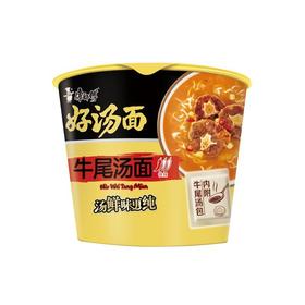 康师傅 微辣汤真纯牛尾汤面 117g/桶