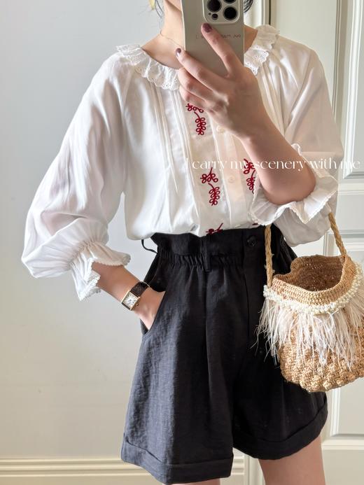 随身携带你的风景 | 夏季百搭舒适之选 舒适透气超好穿的短裤 黑色 商品图3