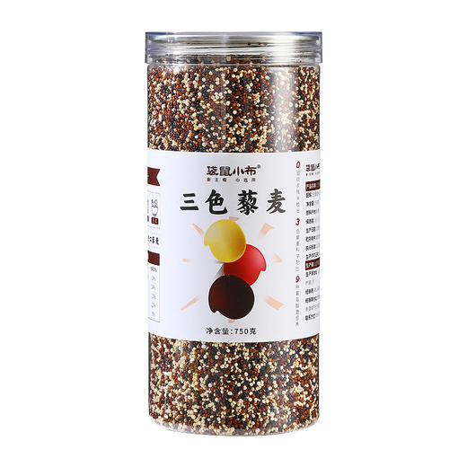 袋鼠小布秘鲁进口1：1：1科学配比三色藜麦代餐轻食杂粮罐装  750g/罐 商品图9