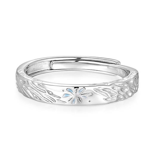 KADER卡蒂罗蝶焰之契情侣对戒 夜光999银戒指一对 轻奢高级感2025新 情侣纪念日生日礼物 商品图8