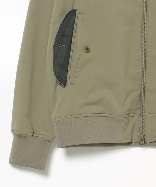 BEAMS 高尔夫 男士【防水/伸缩性】弹力夹克外套网格内衬 商品图11