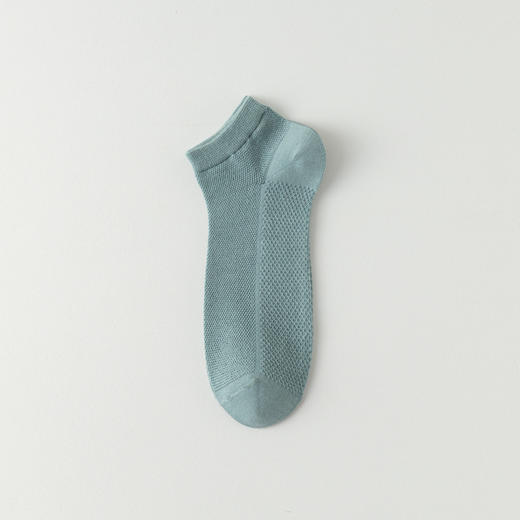 【YW】无忧购25元5双，39元10双夏季薄款网眼透气防臭吸汗短筒男士袜子船袜8008(现货48小时发货 商品图8