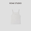 ROMI STUDIO“Clean fit”轻柔肤感纯棉针织吊带背心 RW25SS40105 商品缩略图0