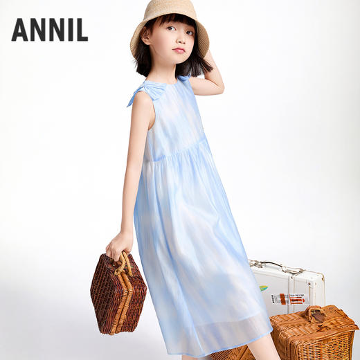 【实体店同款】女童连衣裙夏季新款安奈儿童装AG523626 商品图1