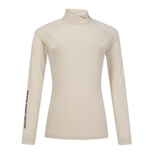 Master bunny 高尔夫女士 防晒打底衫长袖透气修身显瘦 纯色内搭冰丝运动半高领 商品图5