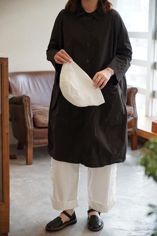 ALBUM DI FAMIGLIA 高翻领显瘦大口袋连衣裙 商品图9