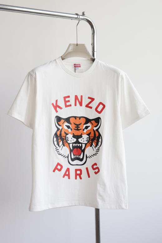 K.Z 大唬头印花字母 宽松圆领短袖T恤 TX454 商品图9