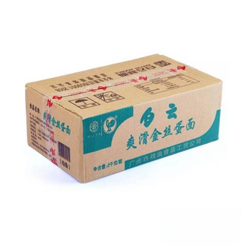 白云爽滑金丝蛋面(幼面)2kg/箱