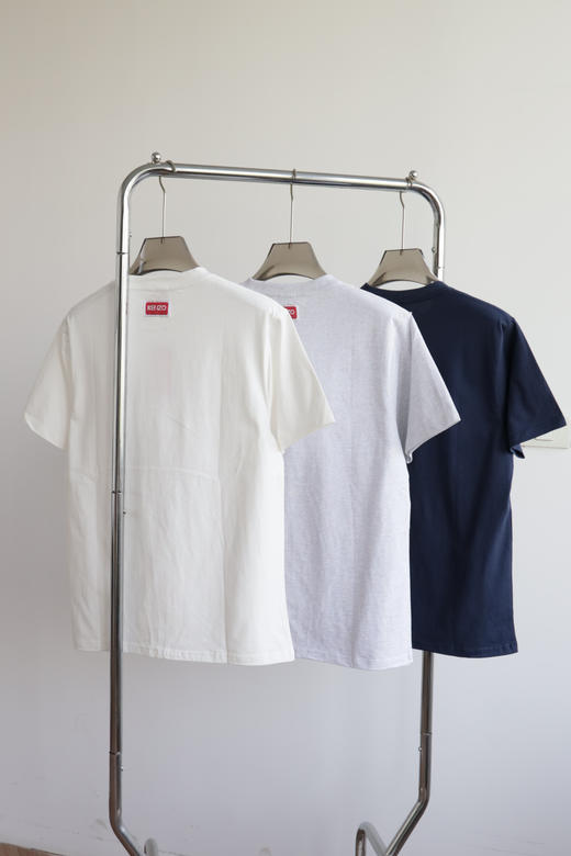 K.Z 大唬头印花字母 宽松圆领短袖T恤 TX454 商品图6