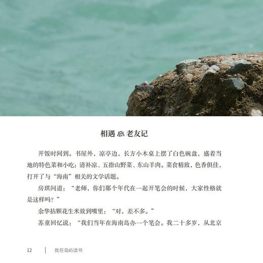 我在岛屿读书 我在岛屿读书节目组 余华苏童西川房琪岛屿故事书籍 纪实类读书节目现当代文学散文小说 商品图1