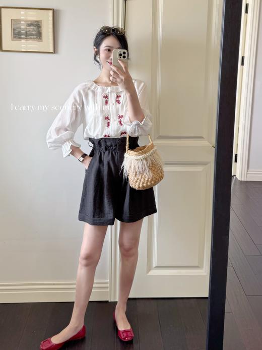 随身携带你的风景 | 夏季百搭舒适之选 舒适透气超好穿的短裤 黑色 商品图2