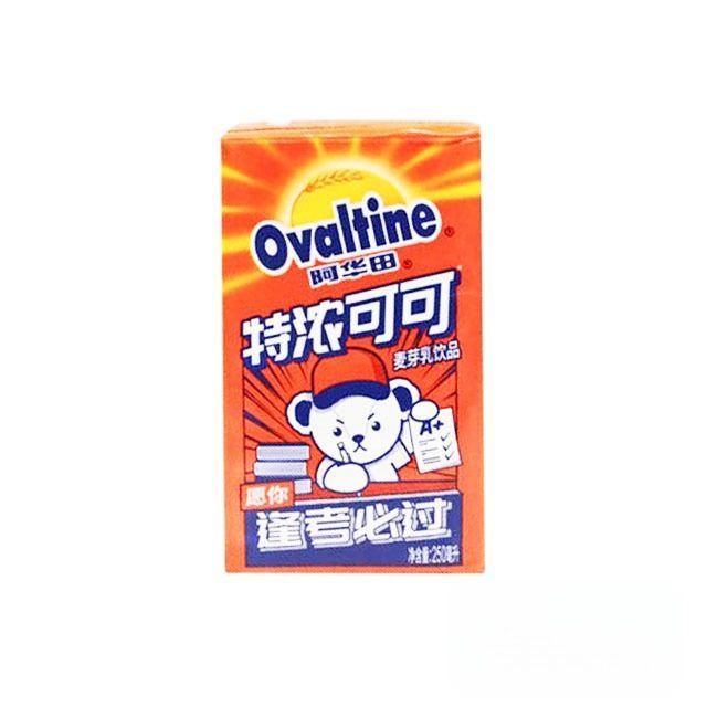 阿华田特浓可可麦芽乳250ml/盒装