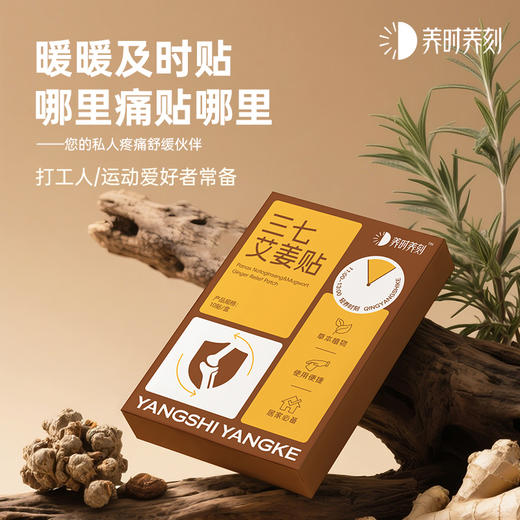 【凤品优选】-三七艾草暖暖贴（全身可用）--3盒 商品图2