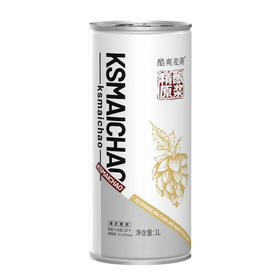 酷爽麦潮 德式原浆浑浊啤酒 1L*1瓶/6瓶