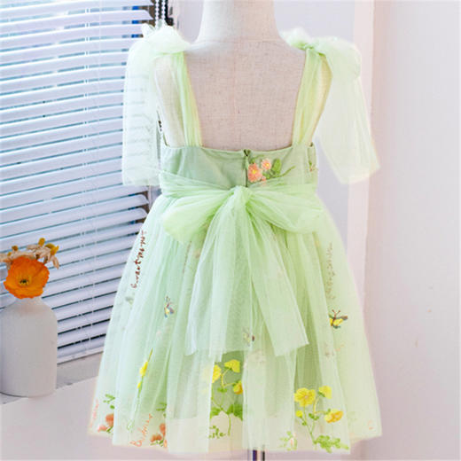 TUTU.KK裙儿童女裙子夏女童连衣裙吊带系带裙子时尚女童公主裙73-110 商品图4