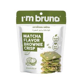 I'm bruno60g抹茶味脆皮布朗尼面包干