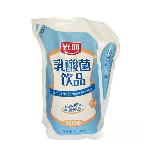 光明乳酸菌饮品轻巧包原味180ml 商品图0