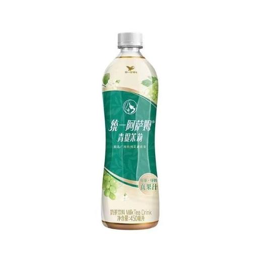 统一阿萨姆 青提茉莉味奶茶 450ml/瓶 商品图0