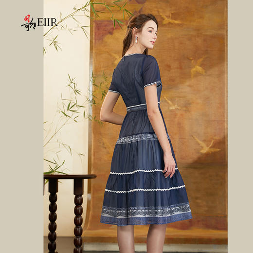 司歌蛋糕裙连衣裙夏短袖显瘦A911060X 商品图3