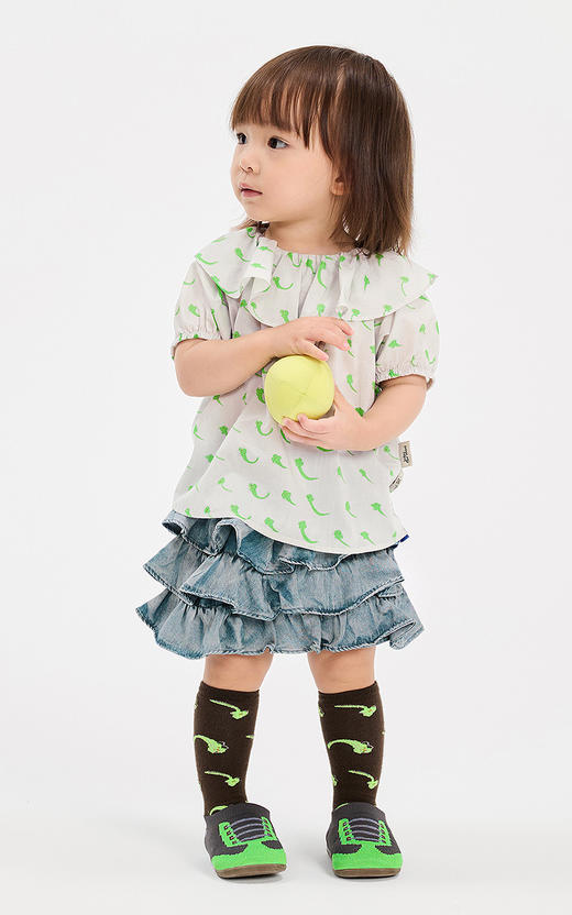 jnby   25年夏款  牛仔短裤  YP5E10030 商品图3