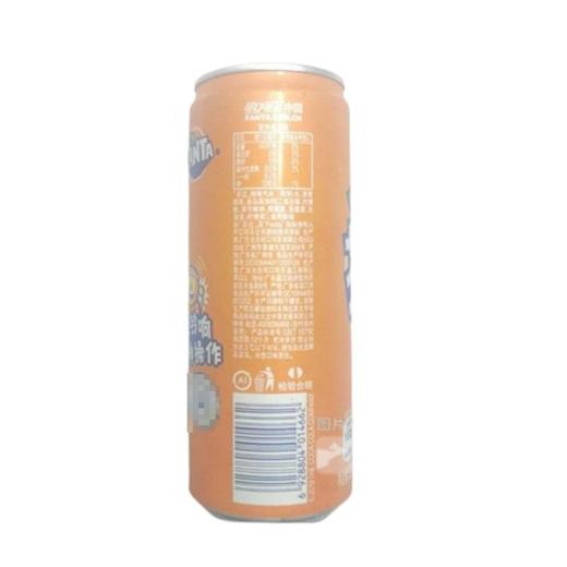 芬达Fanta 橙味汽水 330ml/罐 商品图2