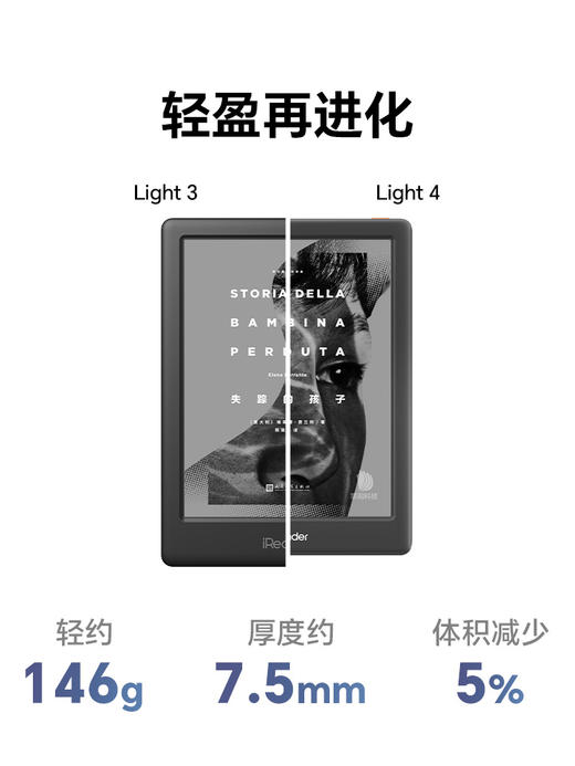 【4月新品】掌阅iReader Light4系列 6英寸电纸书阅读器 商品图9